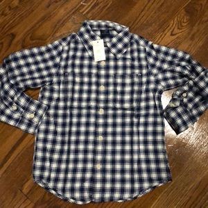NWT Boys Gap Size 5 Button Down shirt